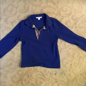 Genuine boys size 6 Burberry pool long sleeve.